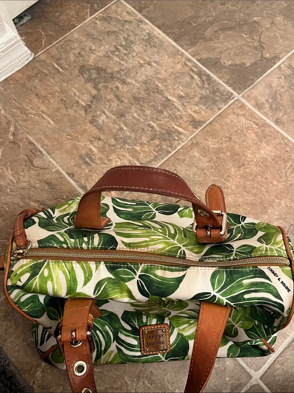 Dooney & Bourke canvas satchel